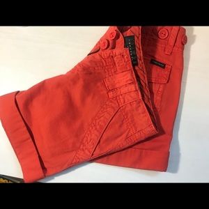 Sanctuary Clothing coral shorts size 26